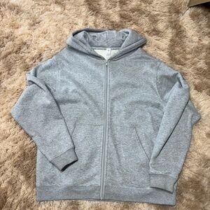 ALO Yoga Gray Women's Hoodie Jacket